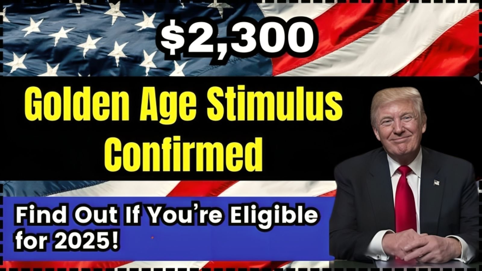 $2300 Golden Age Stimulus